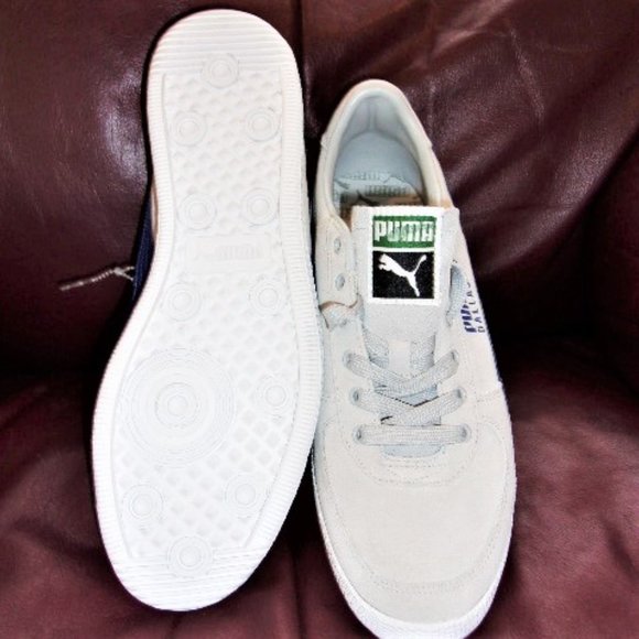 NEW Puma sneakers "Dallas" Edition Men 10 Gray Blue Leather Discount Shipping!! - Picture 3 of 8